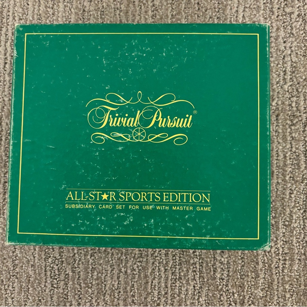 Trivial Pursuit All-Star Sports edition subsidiary card set